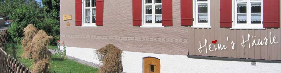 Ferienhaus im Allgäu